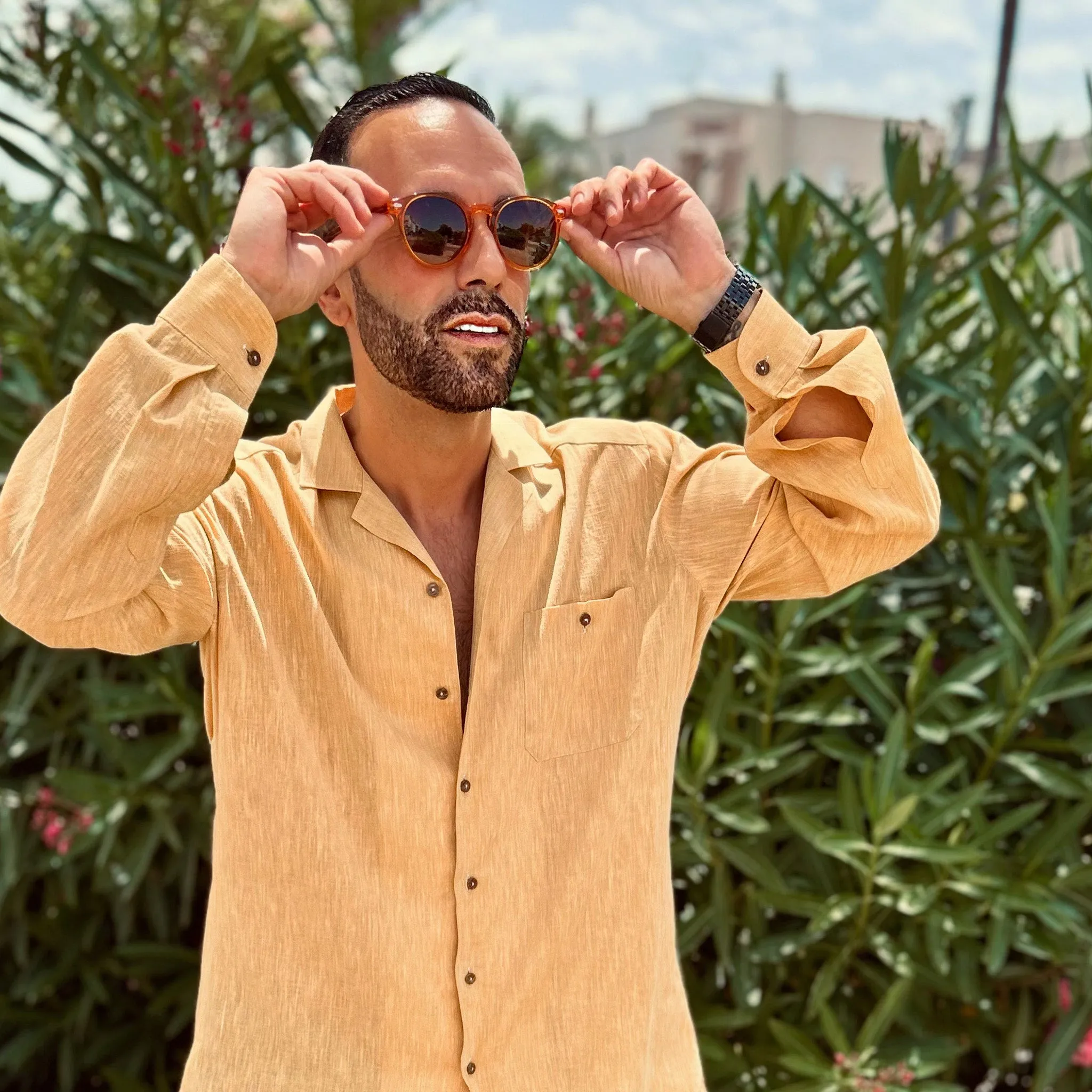 Gulpiyuri · gafas de sol de color naranja cristal sold by Barlovento de Biar product image thumbnail 4