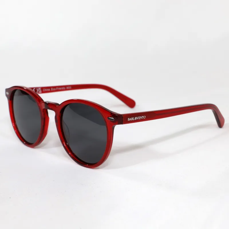 Saladeta · gafas de sol redondas de cristal rojo sold by Barlovento de Biar