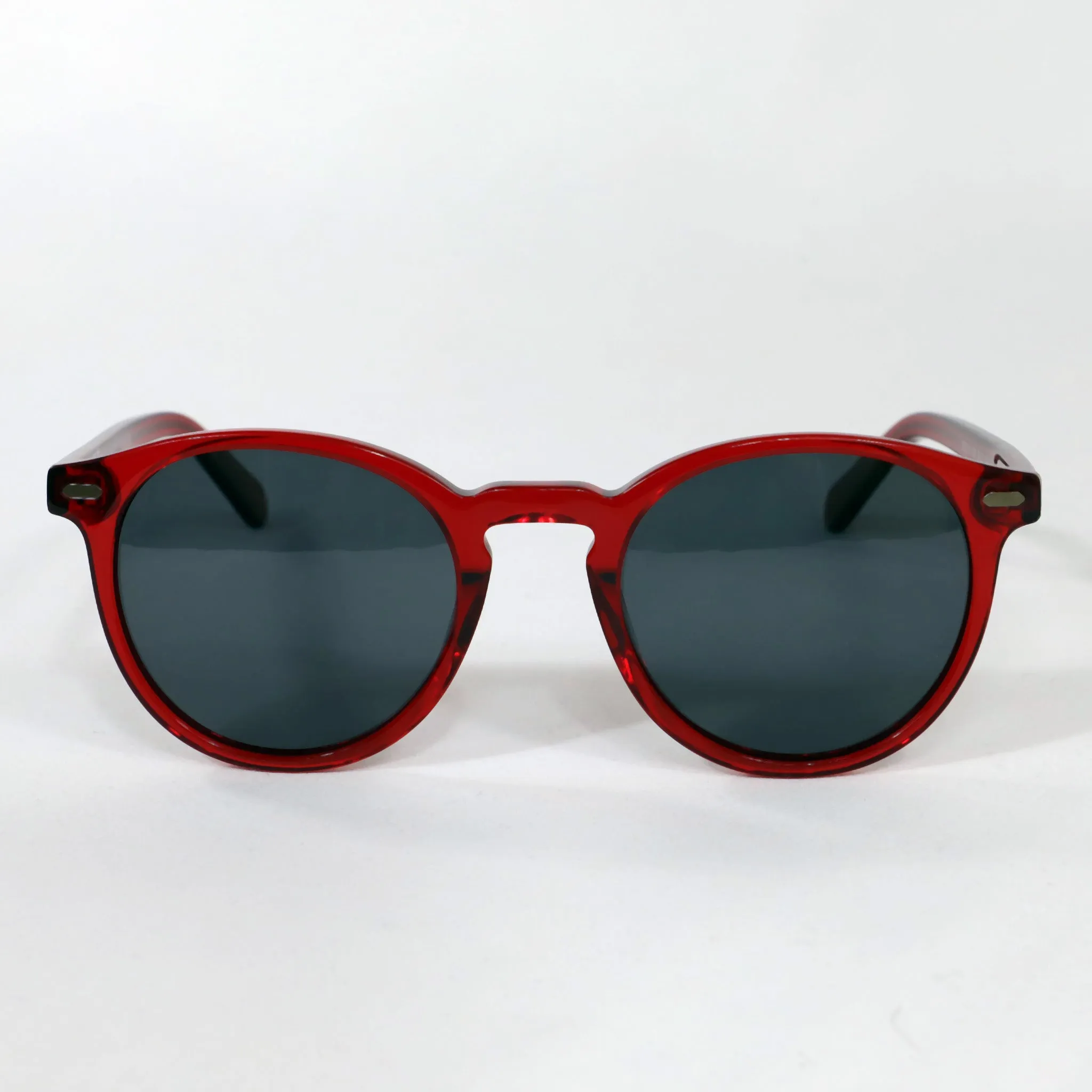Saladeta · gafas de sol redondas de cristal rojo sold by Barlovento de Biar product image thumbnail 5