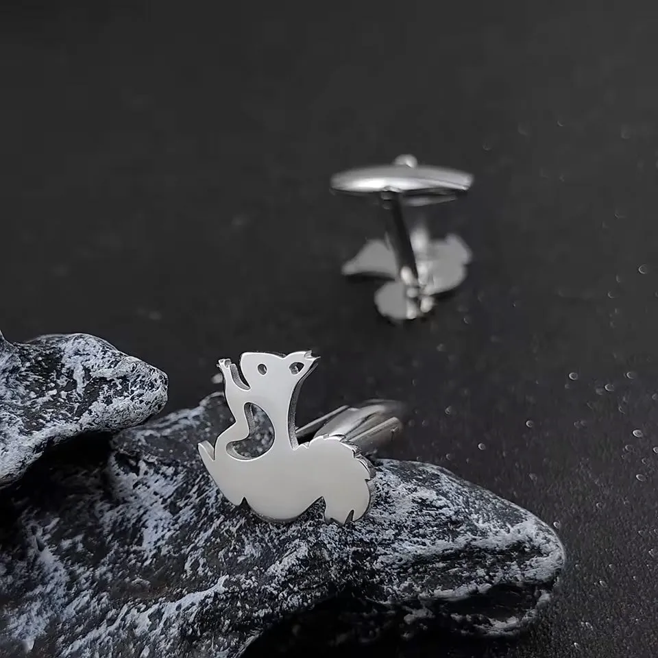 Set de regalo de corbata y gemelos para amantes de las ardillas sold by Barlovento de Biar product image thumbnail 3