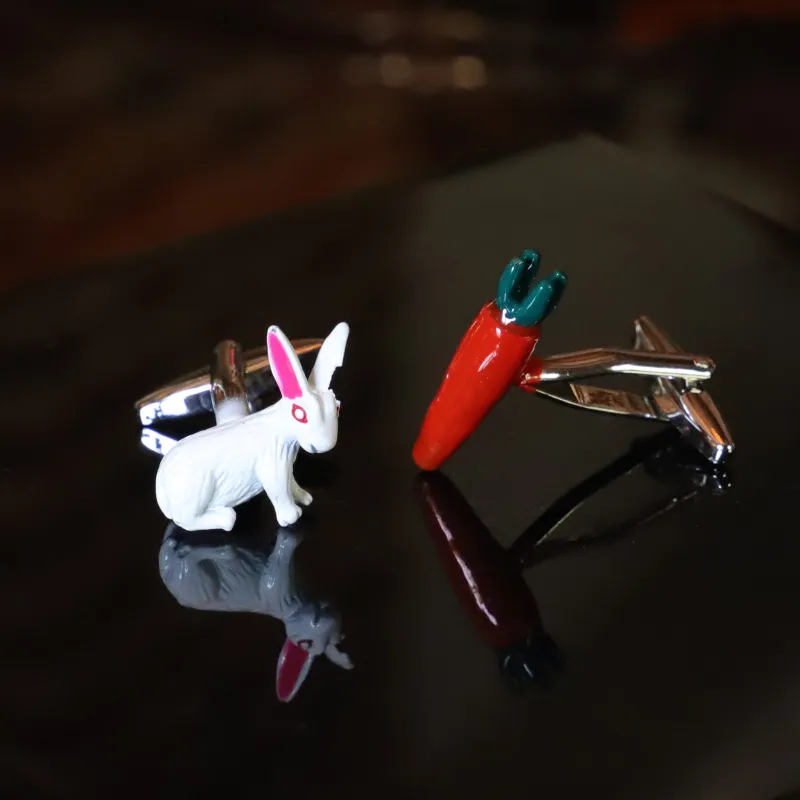 Conejo y zanahoria · gemelos para cazadores sold by Barlovento de Biar