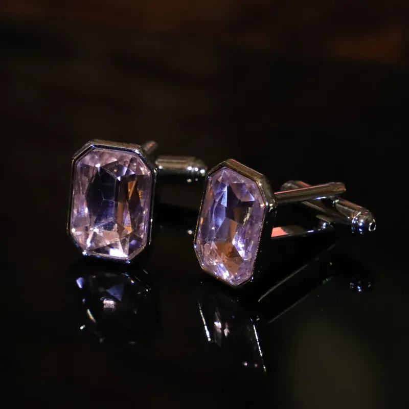 Pléyades · gemelos con diamante sintético rosa sold by Barlovento de Biar