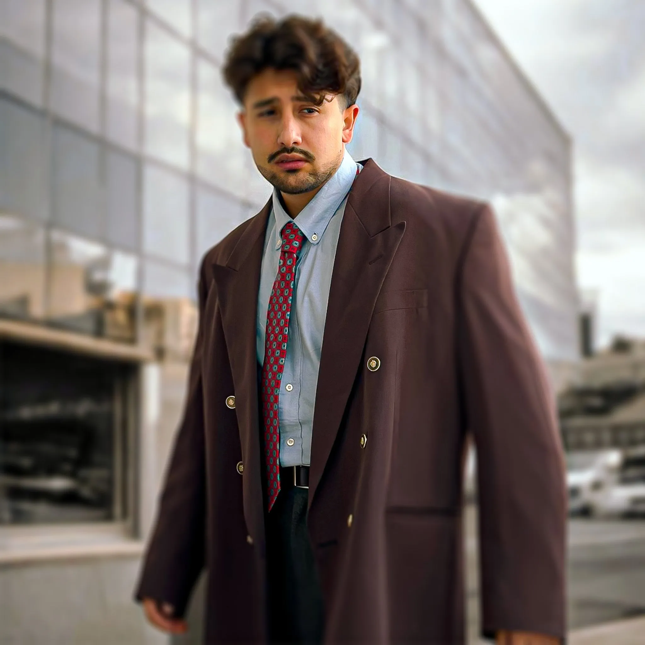 Vicenza · corbata roja estilo italiano sold by Barlovento de Biar product image thumbnail 3