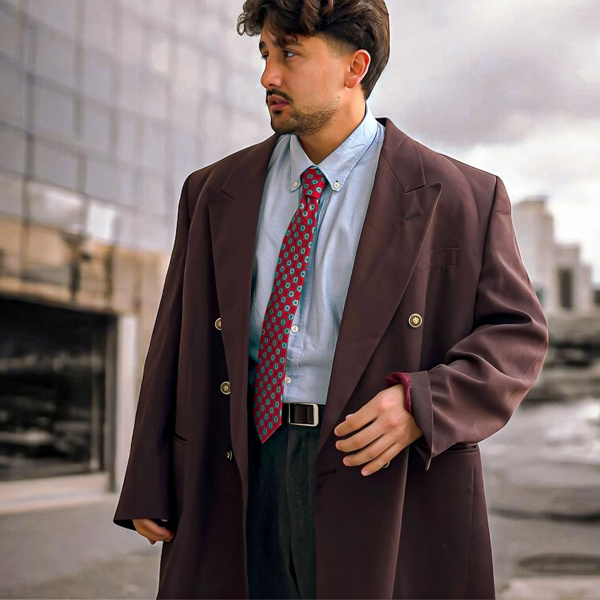 Vicenza · corbata roja estilo italiano sold by Barlovento de Biar product image thumbnail 4