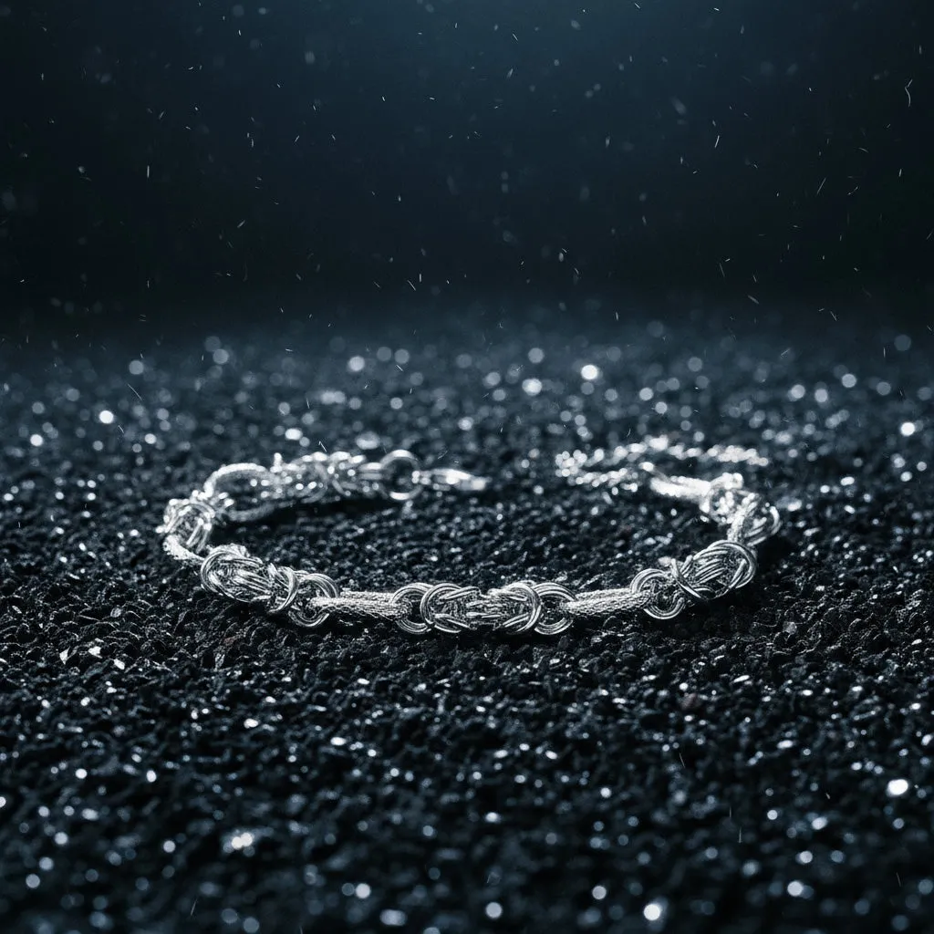 Pulsera Ofiuco · Pulsera de titanio expandible con patrón geométrico sold by Barlovento de Biar product image thumbnail 4