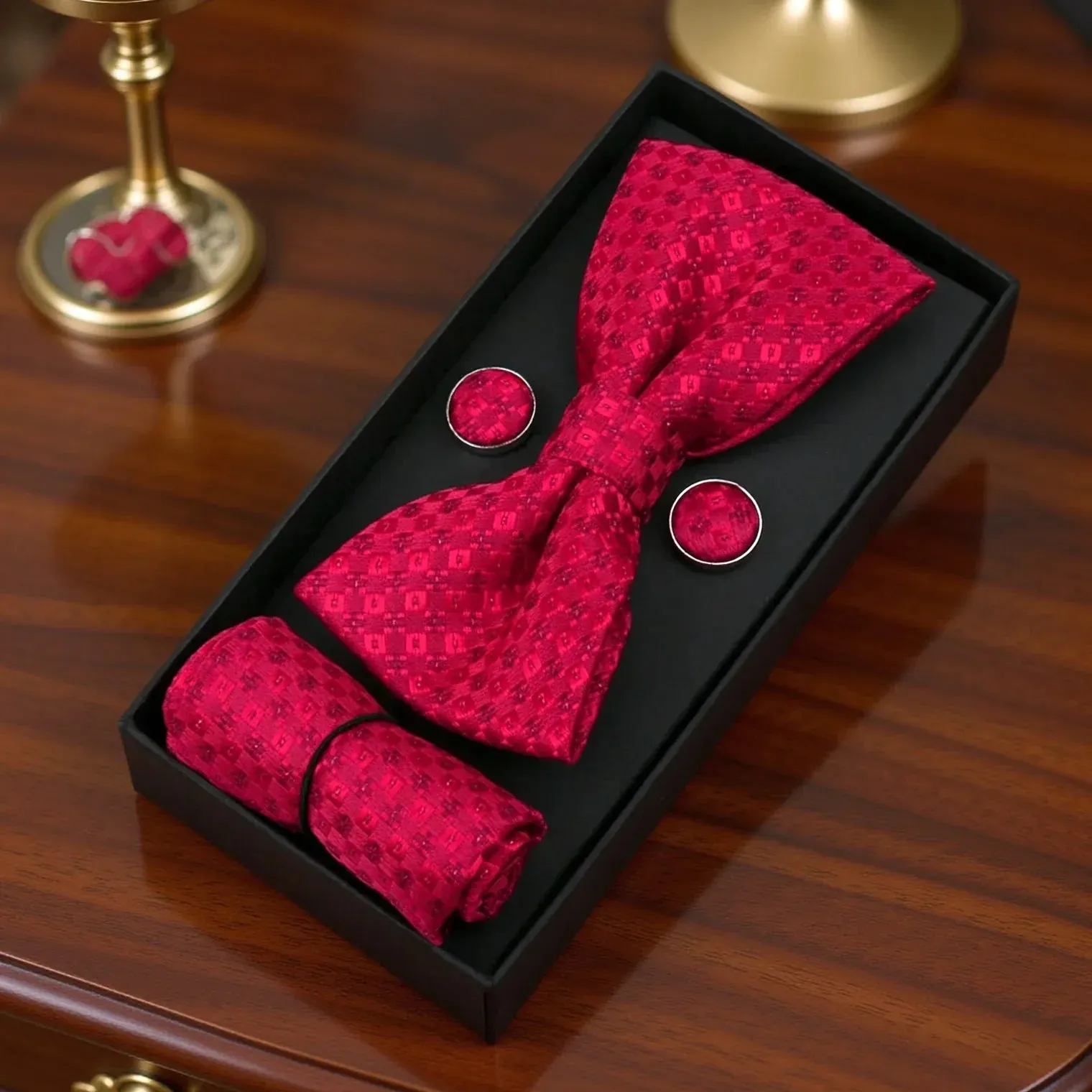 Lafayette · conjunto de pajarita roja sold by Barlovento de Biar