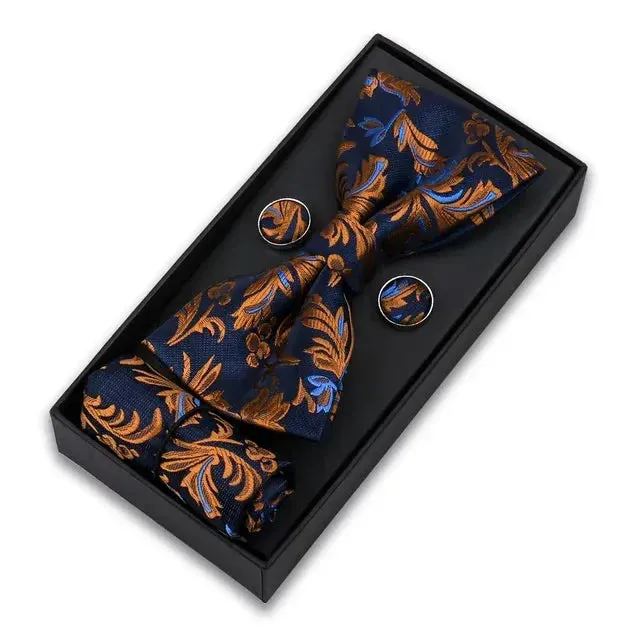 Austin · conjunto de pajarita azul y naranja sold by Barlovento de Biar product image thumbnail 2