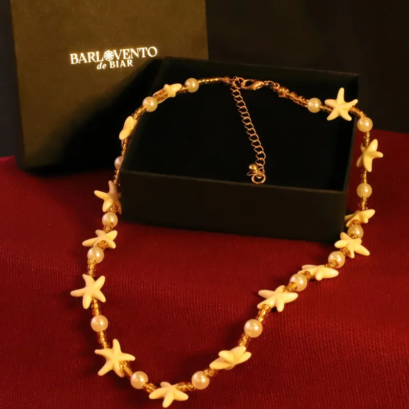 Collar Zareon · Collar de perlas simuladas made by Barlovento de Biar