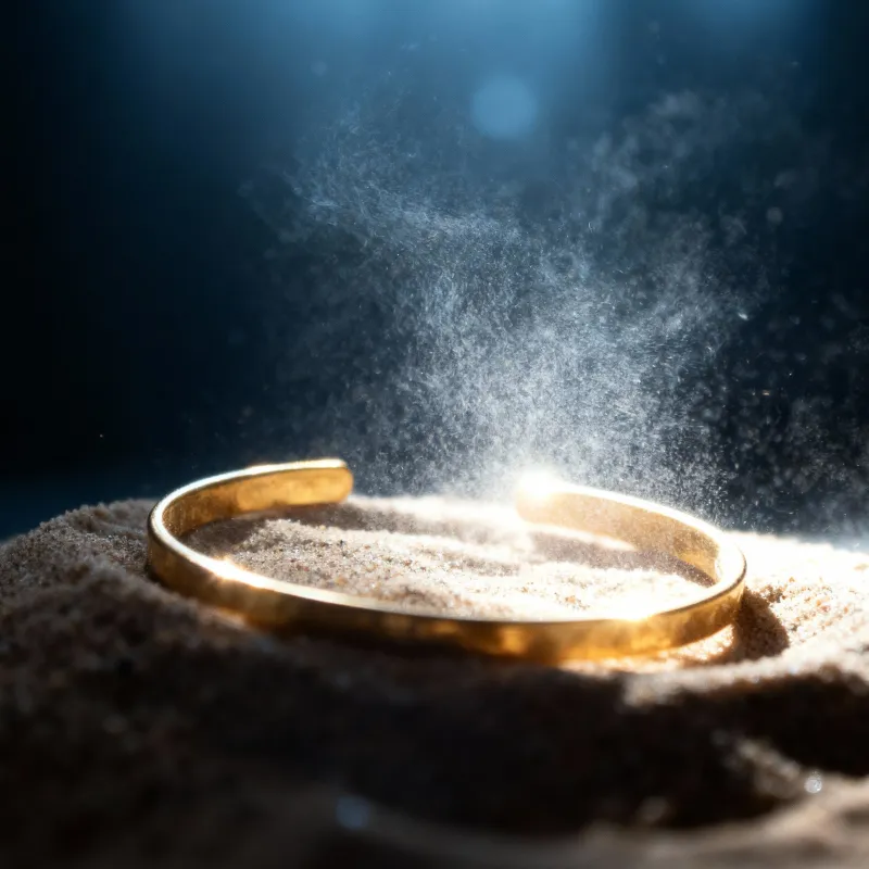 Pulsera Maia Dorada · Pulsera estilo clásico de acero inoxidable made by Barlovento de Biar