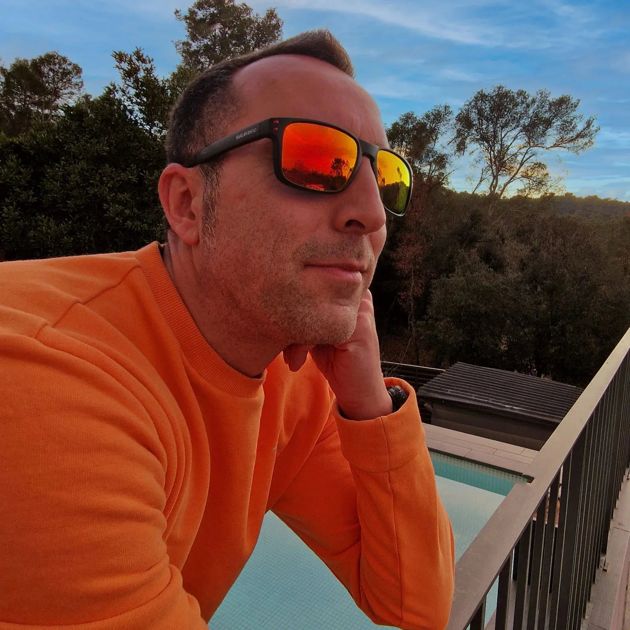 Zahora · gafas de sol con lentes naranjas sold by Barlovento de Biar product image thumbnail 2