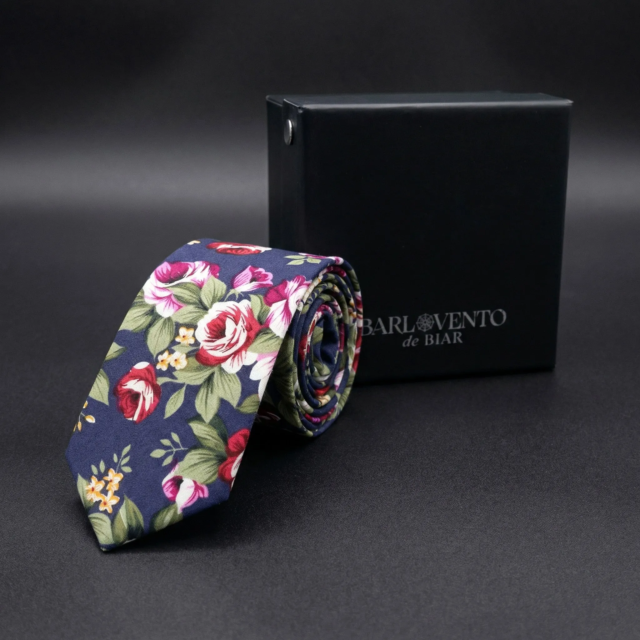 Cabaña de rosas · ESTRECHA · corbata florales sold by Barlovento de Biar product image thumbnail 3