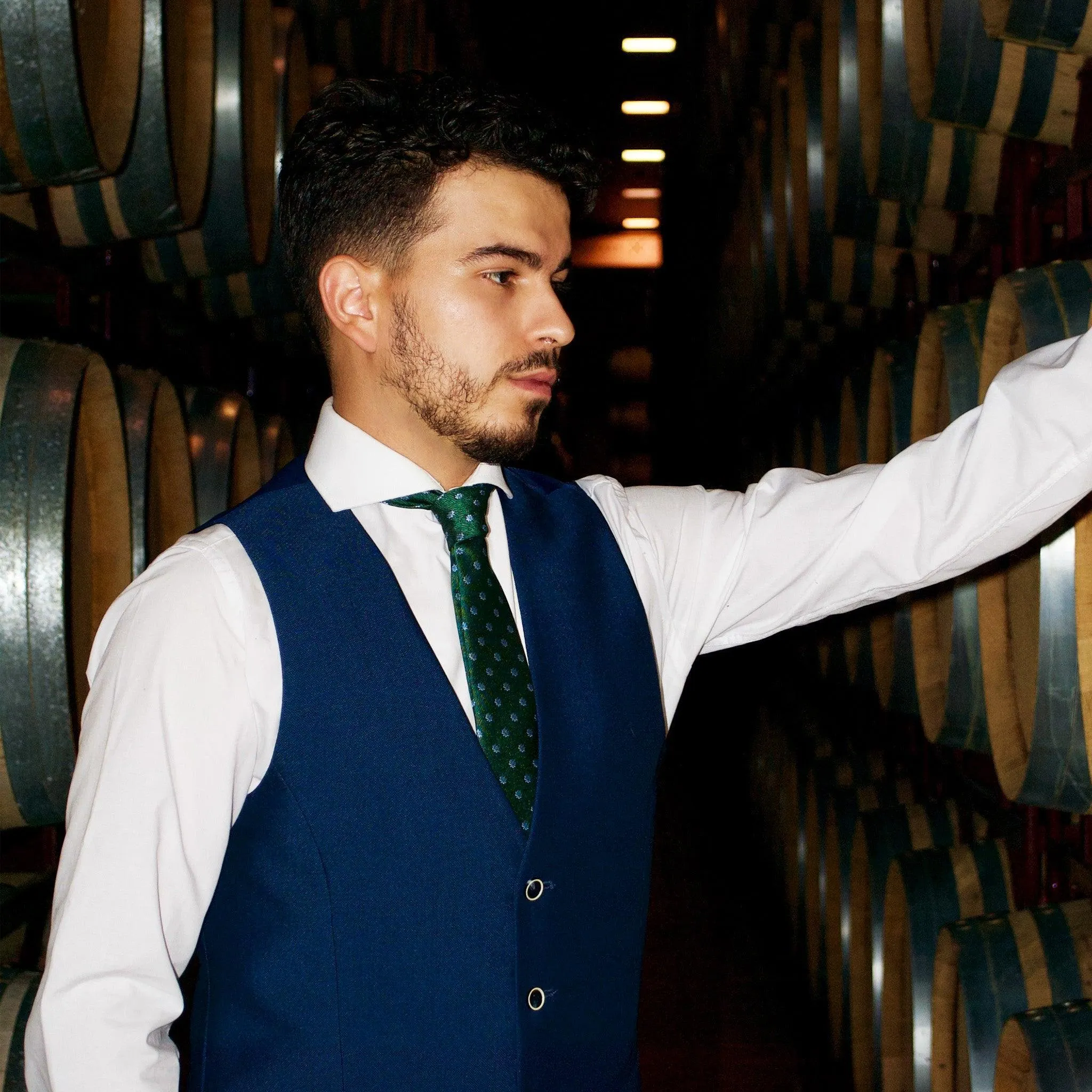 Gardenias · corbata floral verde sold by Barlovento de Biar product image thumbnail 2