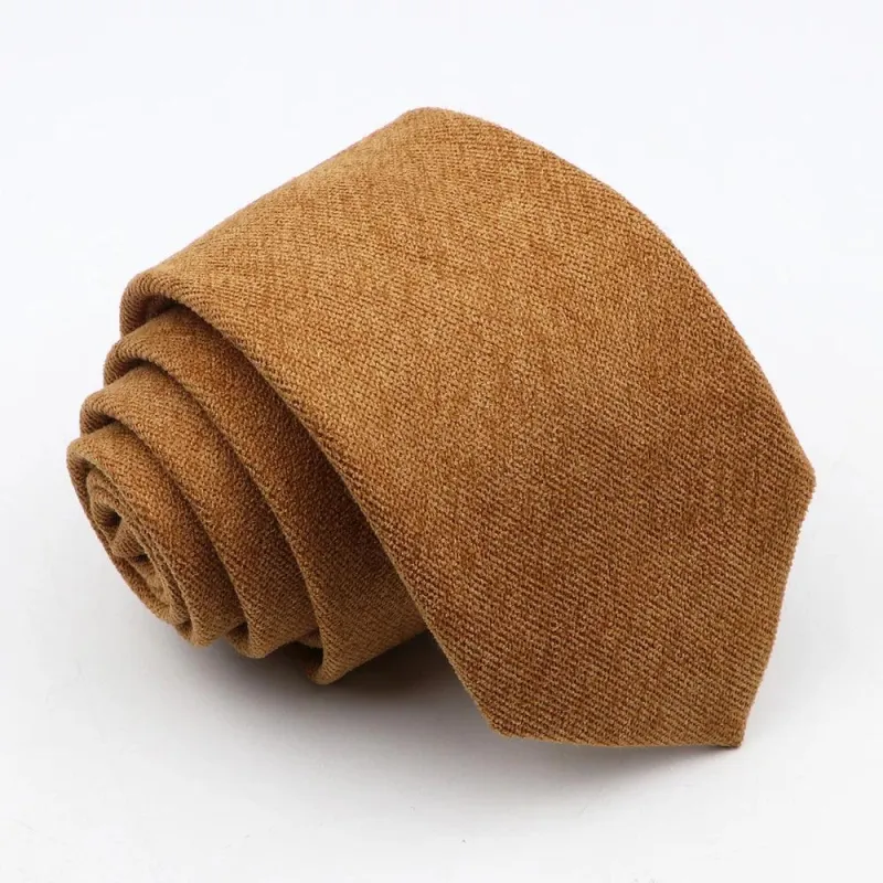 Mojave · corbata marrón café suave made by Barlovento de Biar