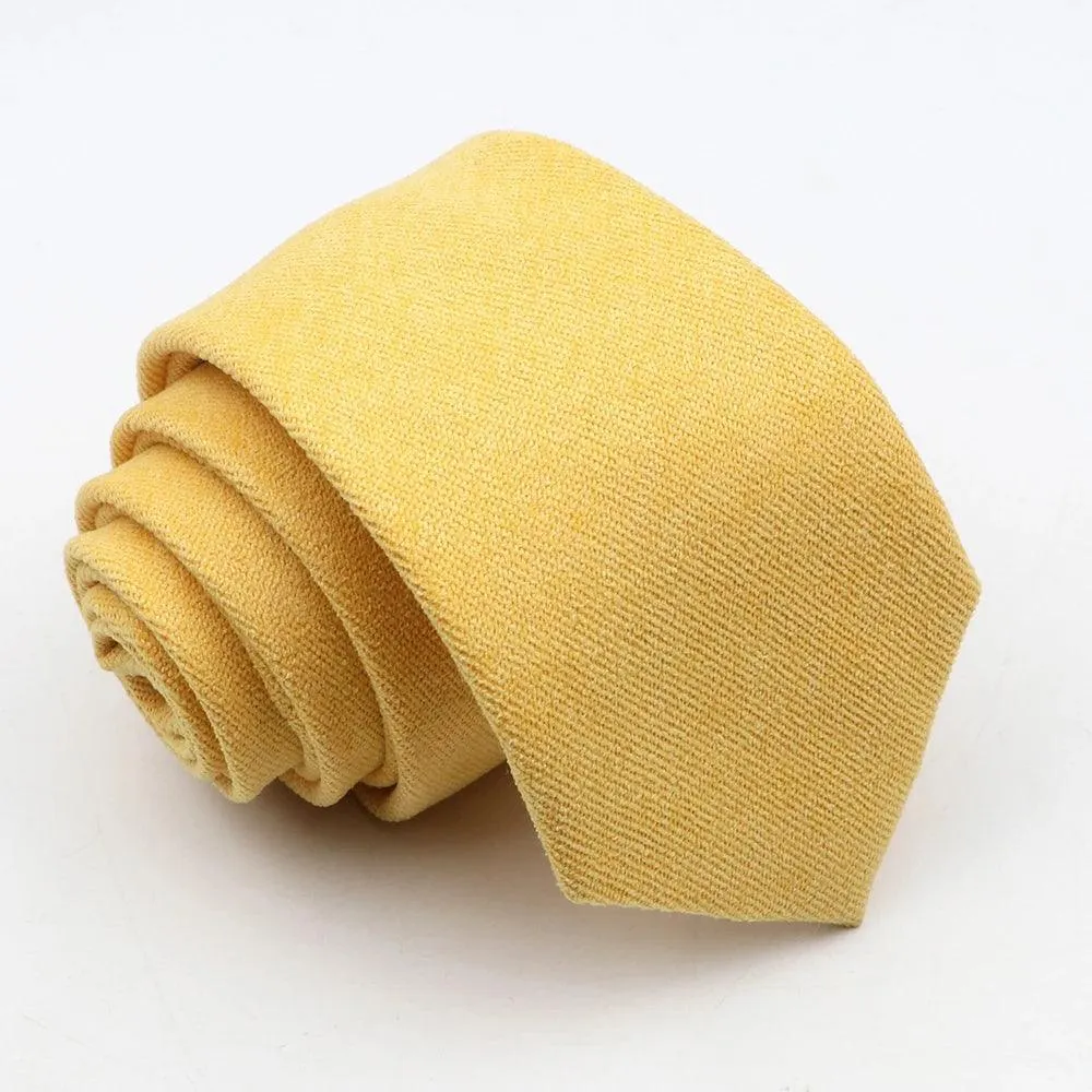 Nafud · corbata amarilla dorada suave sold by Barlovento de Biar