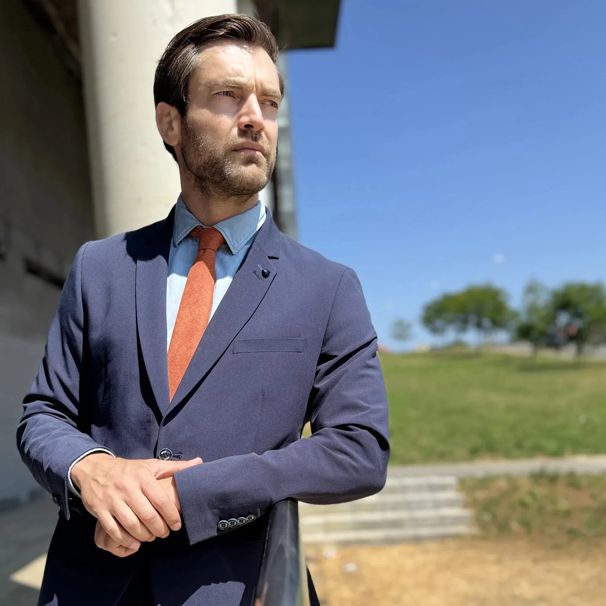 Chihuahua · corbata naranja suave sold by Barlovento de Biar product image thumbnail 2