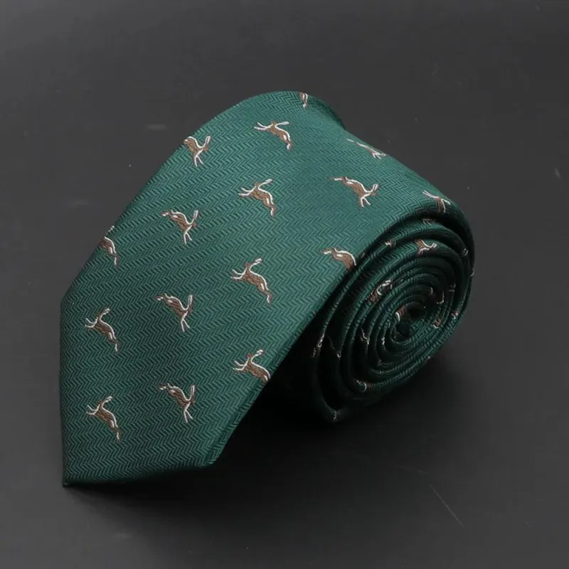 Liebres · corbata de diseño made by Barlovento de Biar