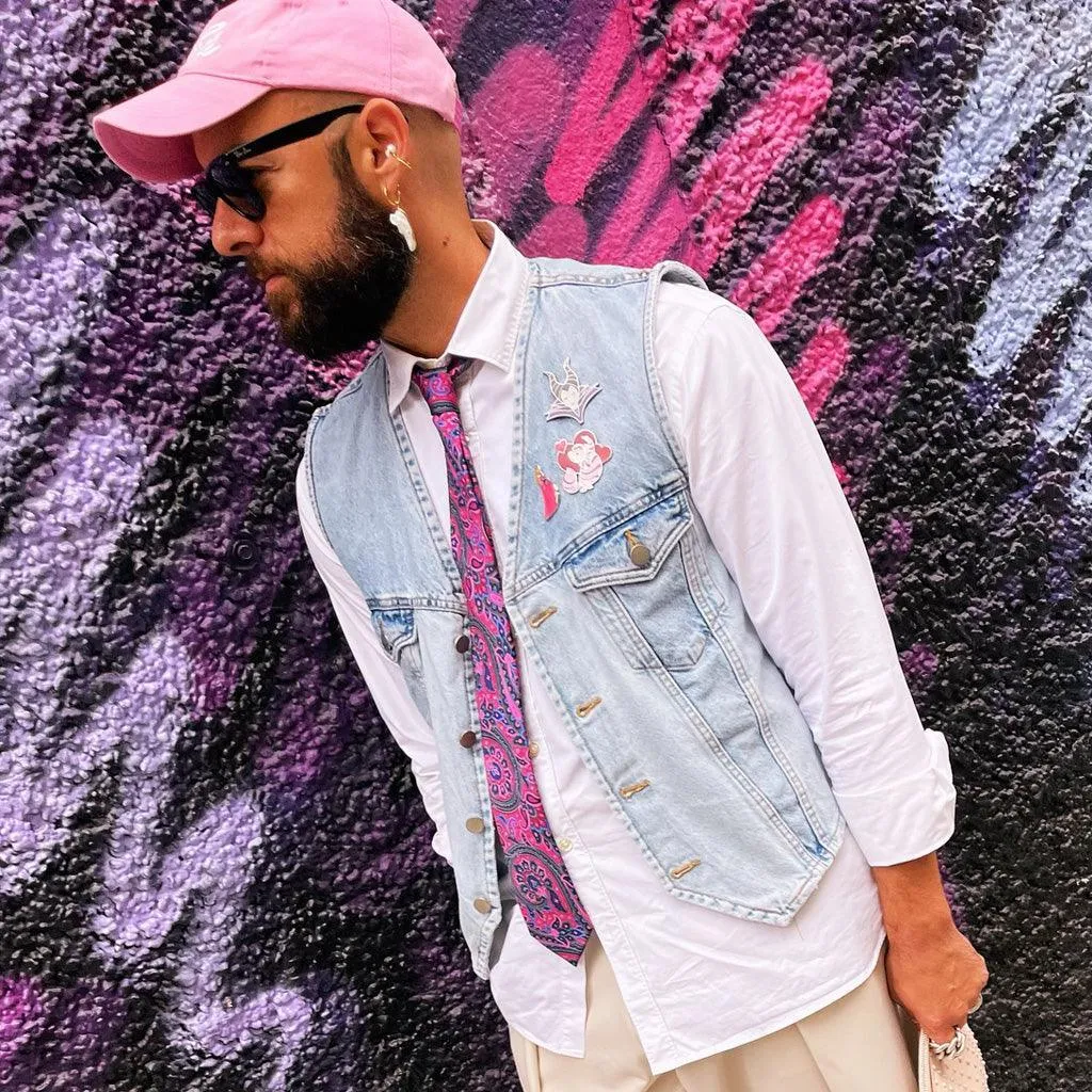 Avignon · corbata con estampado paisley rosa sold by Barlovento de Biar product image thumbnail 2