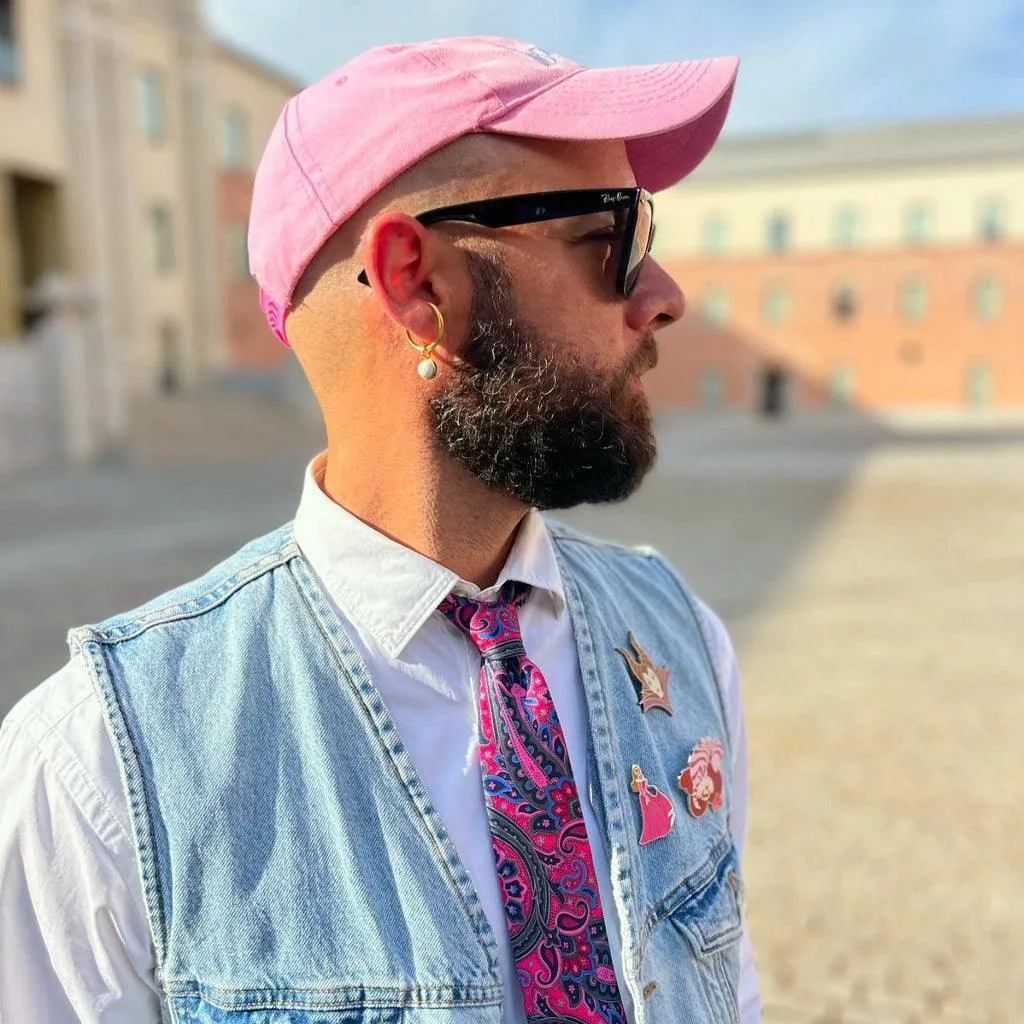 Avignon · corbata con estampado paisley rosa sold by Barlovento de Biar product image thumbnail 4