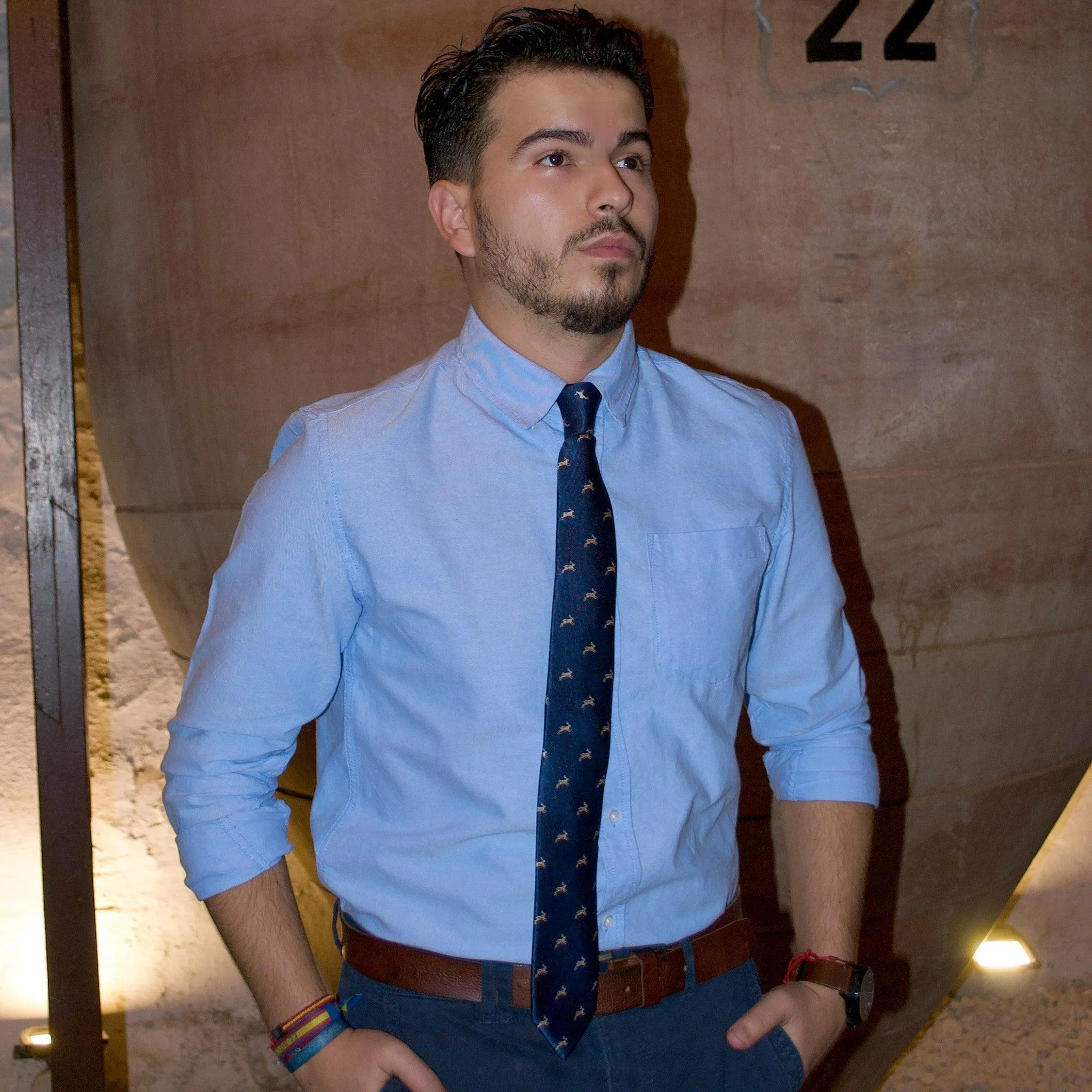 Conejos · corbata de diseño sold by Barlovento de Biar product image thumbnail 3