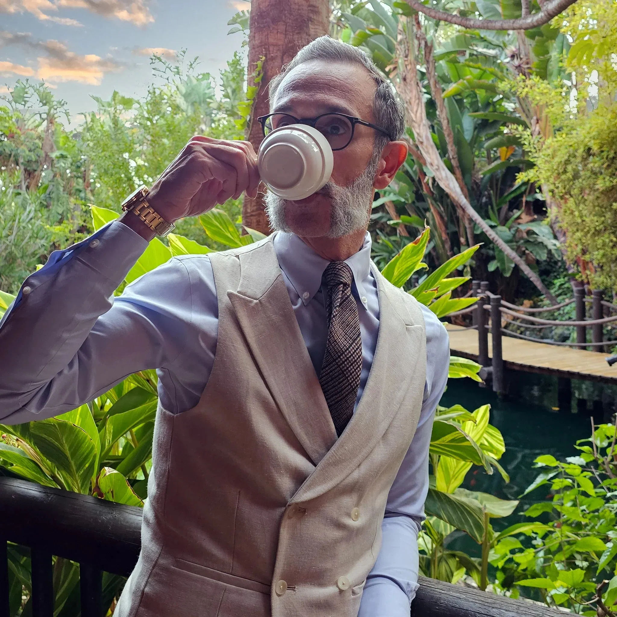 Bergen · corbata de lana marrón sold by Barlovento de Biar product image thumbnail 3