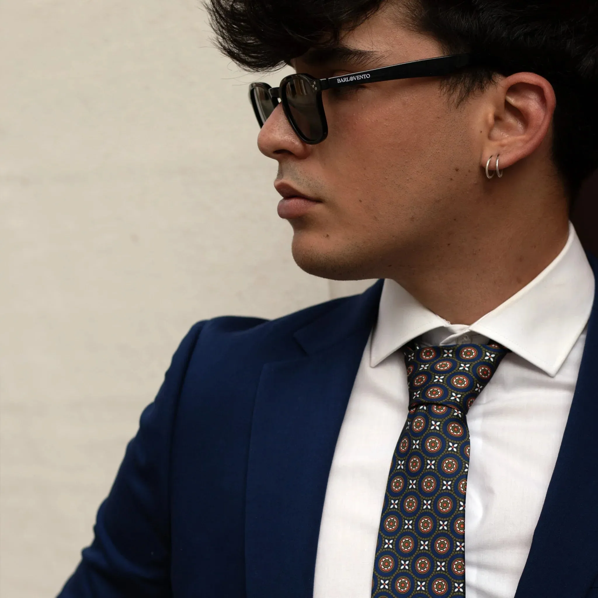 Lucca · corbata estilo italiano azul sold by Barlovento de Biar product image thumbnail 3