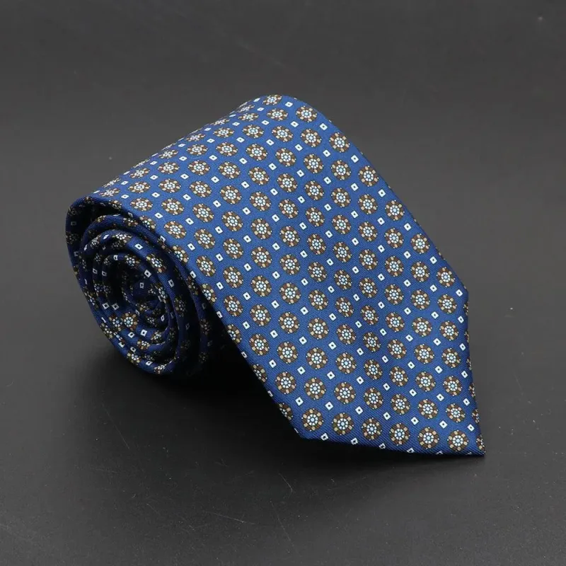 Lecce · corbata estilo italiano azul made by Barlovento de Biar