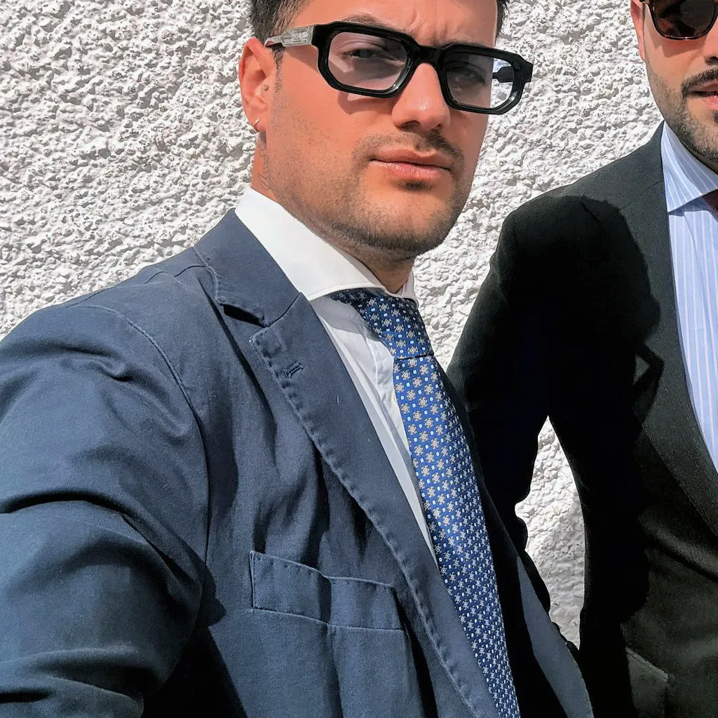 Lecce · corbata estilo italiano azul sold by Barlovento de Biar product image thumbnail 2