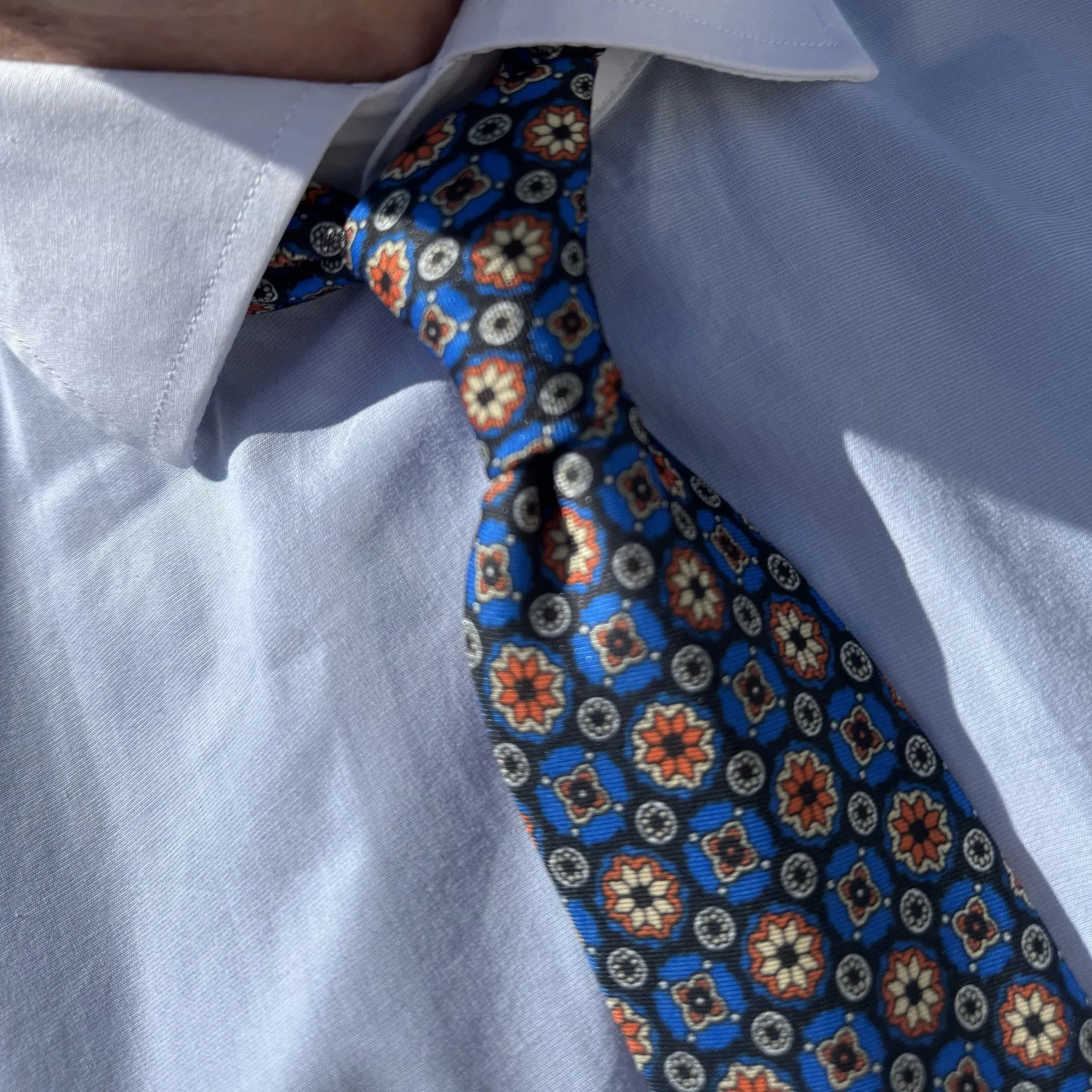 Castelmola · corbata estilo italiano azul sold by Barlovento de Biar product image thumbnail 2