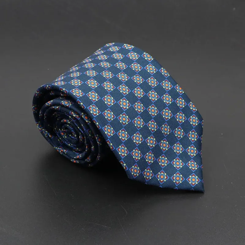 Arezzo · corbata estilo italiano azul made by Barlovento de Biar