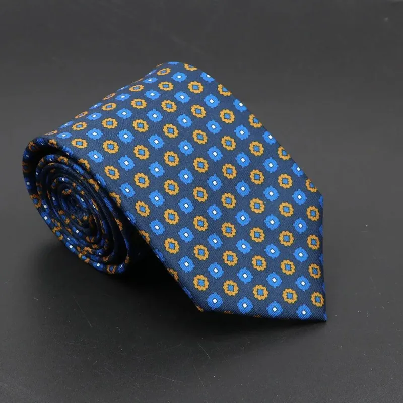 Andria · corbata estilo italiano azul made by Barlovento de Biar