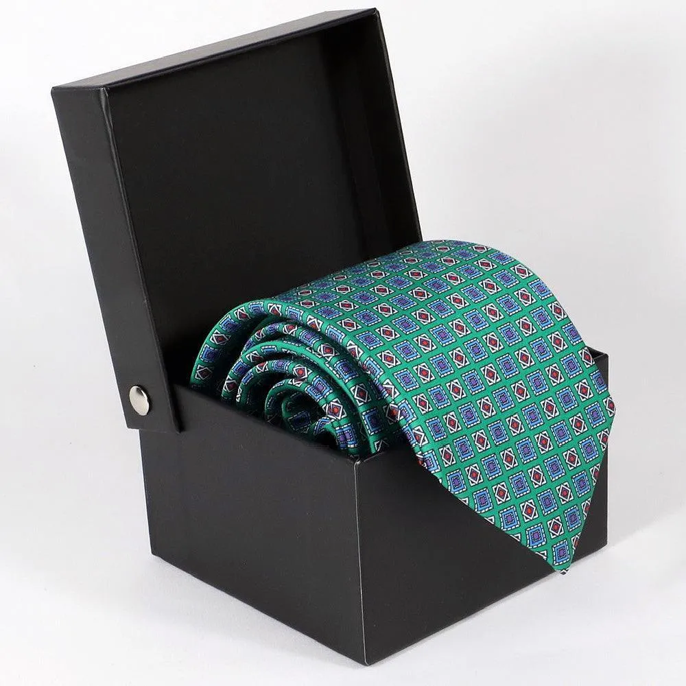 Trieste · corbata estilo italiano verde sold by Barlovento de Biar product image thumbnail 3