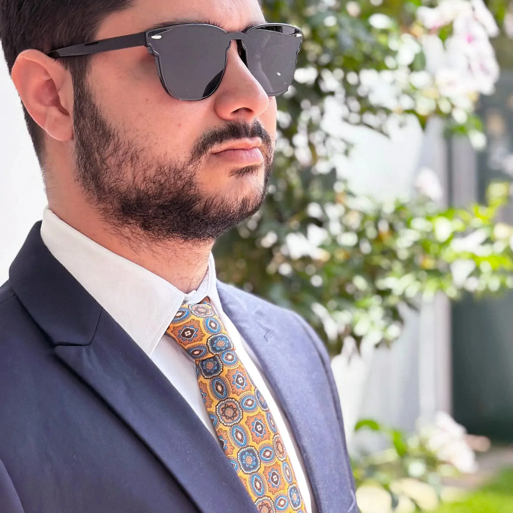 Valdarno · corbata estilo italiano amarilla sold by Barlovento de Biar product image thumbnail 5