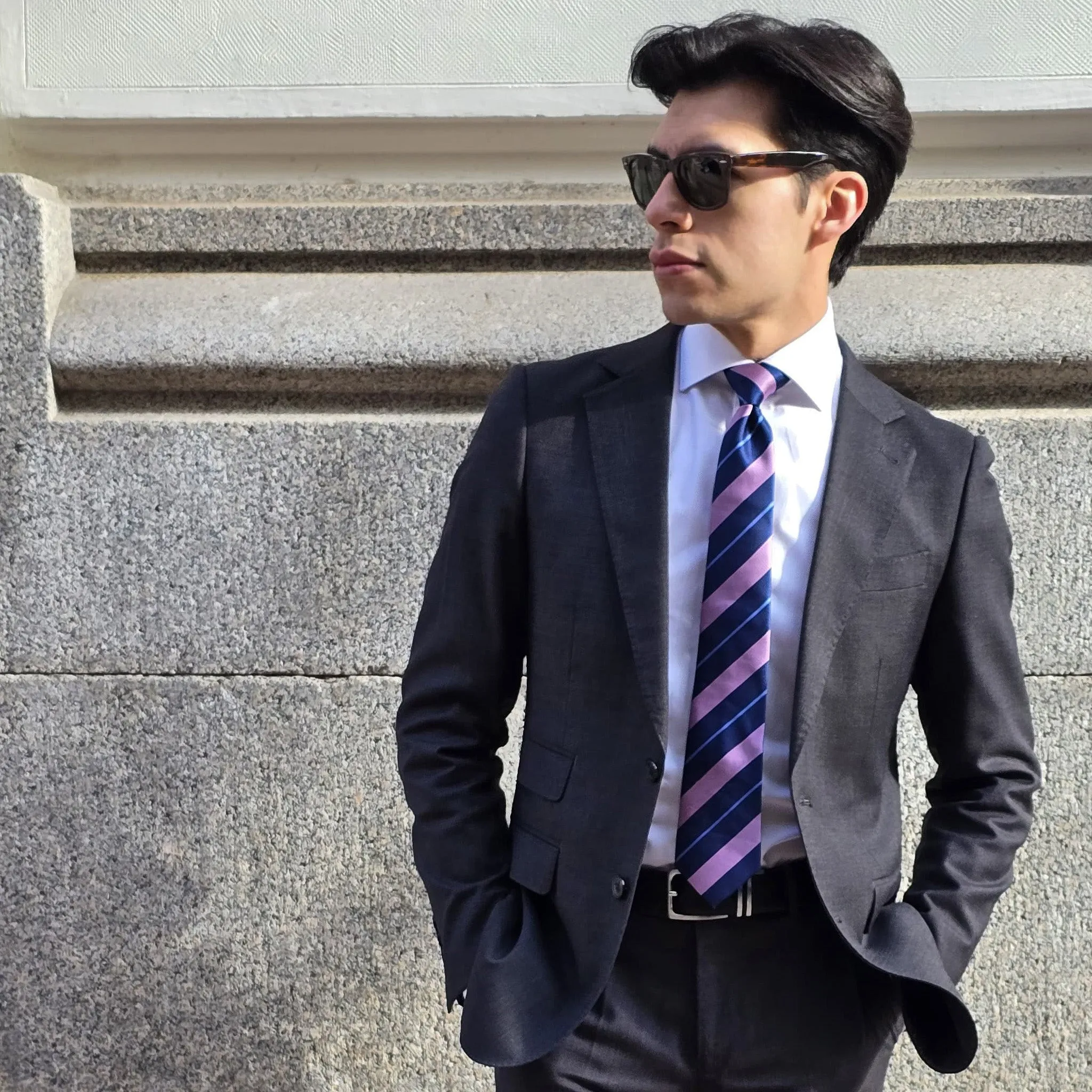 Aberdeen · corbata de rayas sold by Barlovento de Biar product image thumbnail 2