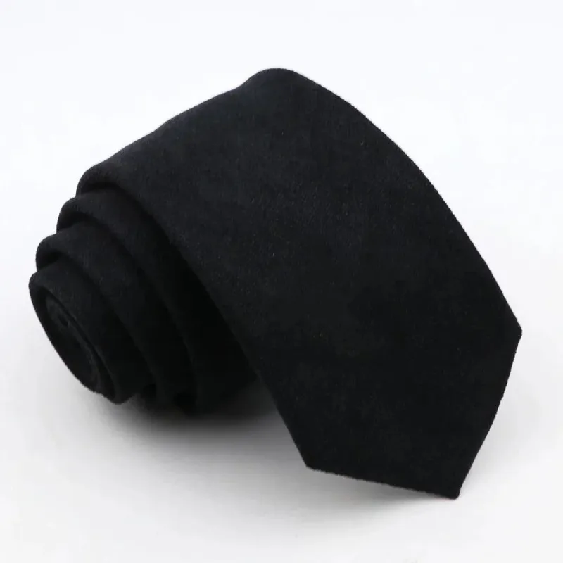 Dala · corbata negra suave made by Barlovento de Biar