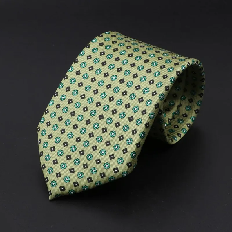 Venezia · corbata estilo italiano verde lima made by Barlovento de Biar