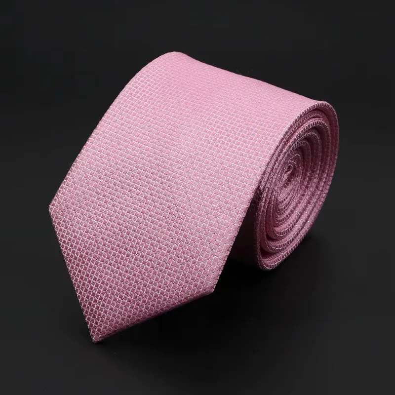 Parma · corbata 100% seda color rosa empolvado made by Barlovento de Biar