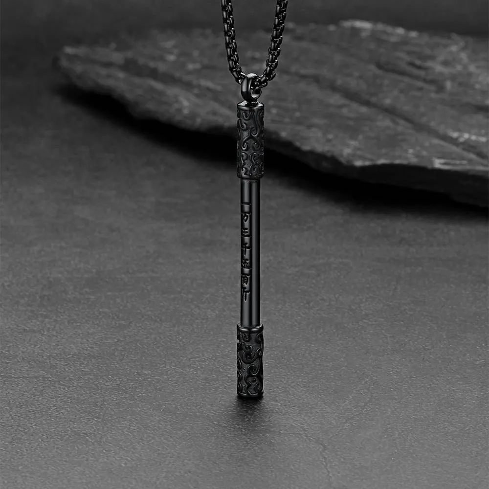 Monkey King Ruyi Jingu Bang Bar Necklace for Men sold by FaithHeart product image thumbnail 5