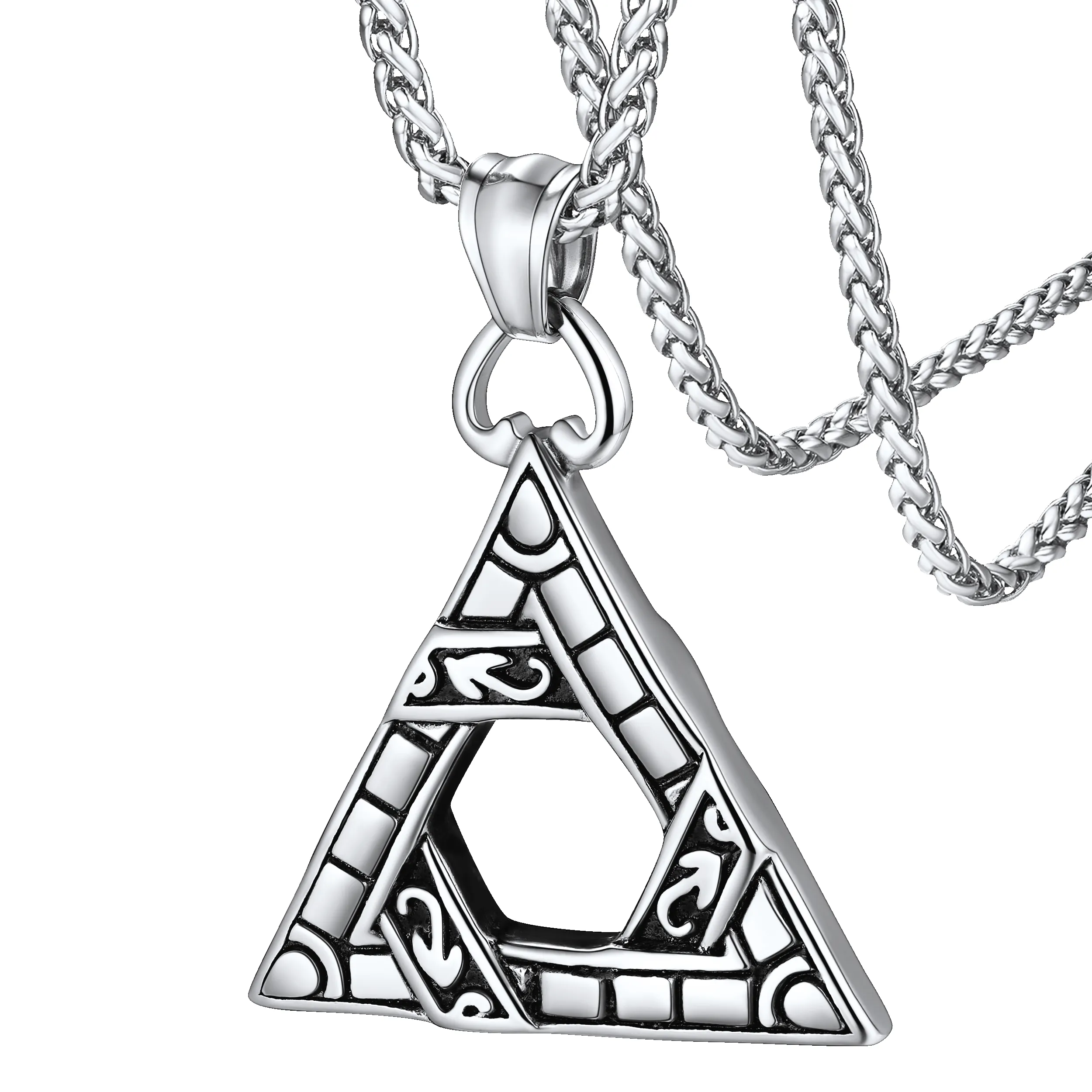 Flash Sale Gothic Triangle Necklace Pendant Necklace for Man sold by FaithHeart