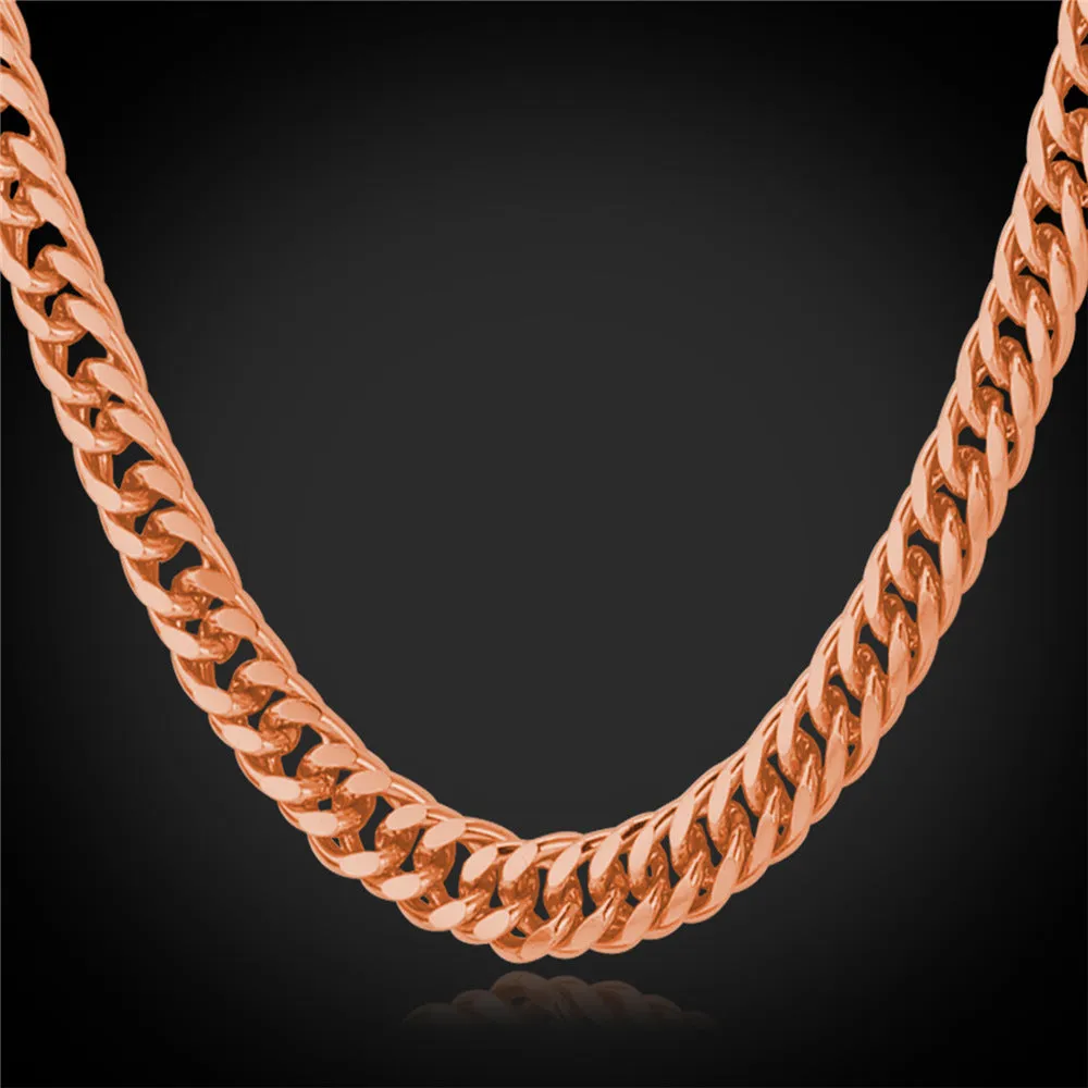 Flash Sale Classic Cuban Link Chain Necklace for Men sold by FaithHeart product image thumbnail 4