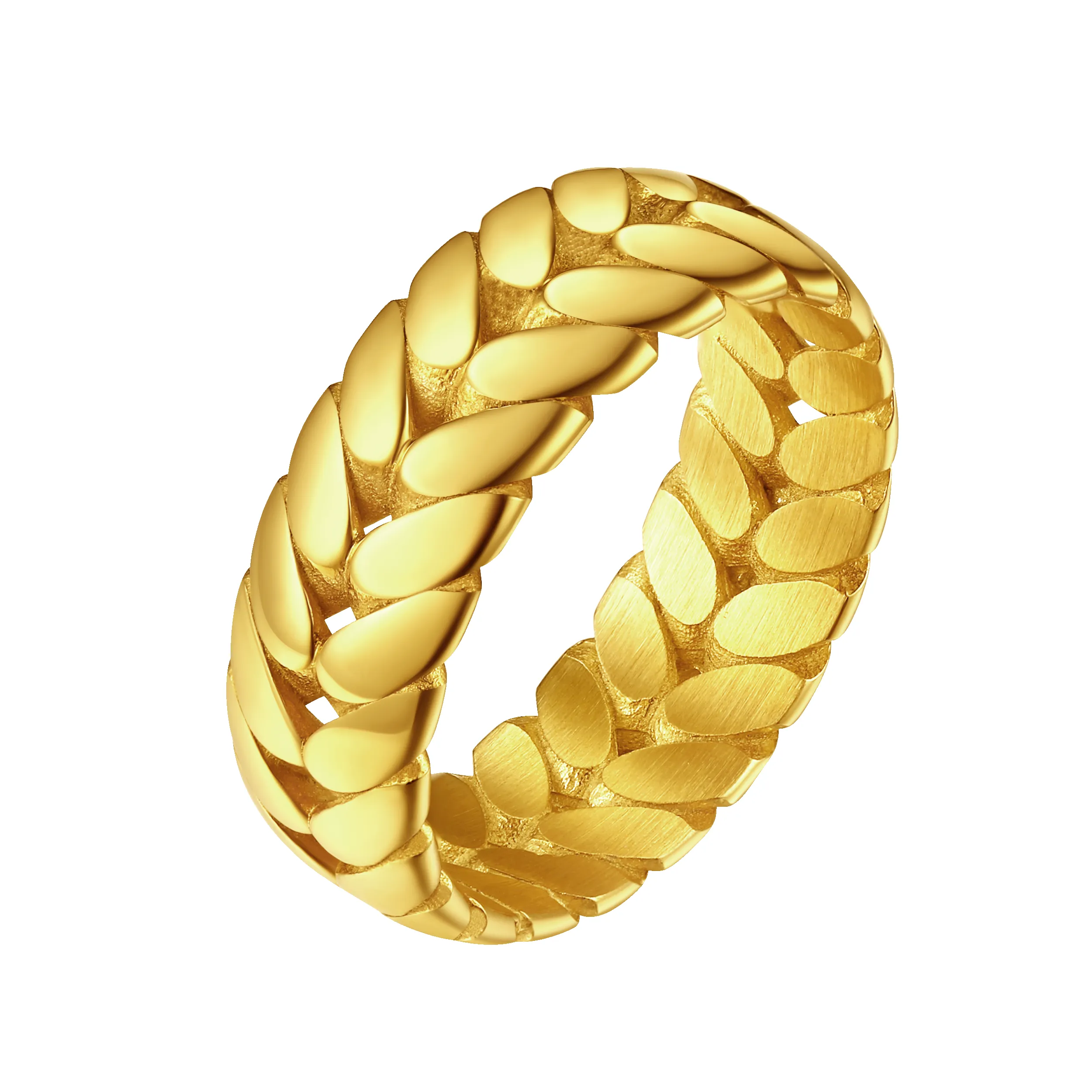 Flash Sale Dainty Wheat Thumb Band Ring for Men sold by FaithHeart product image thumbnail 4