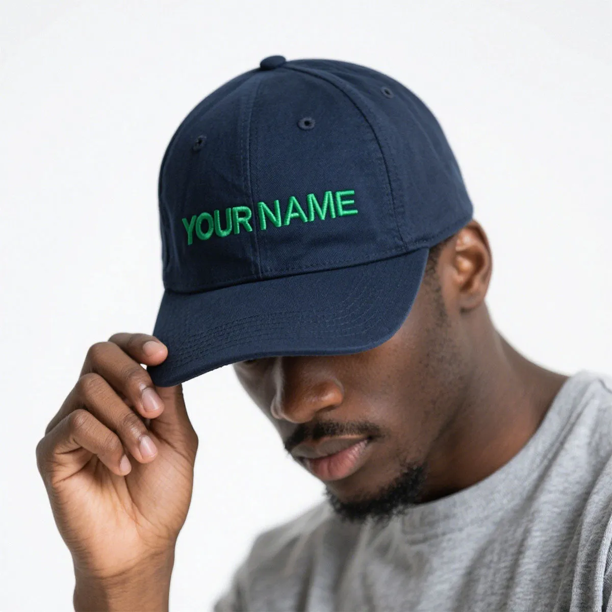 Custom Embroidery Text Hats Baseball Cap for Men Women sold by FaithHeart product image thumbnail 2