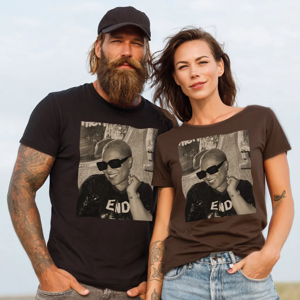 Personalized Prints Short Sleeve T-Shirt Cotton Tee for Men Women sold by FaithHeart product image thumbnail 2