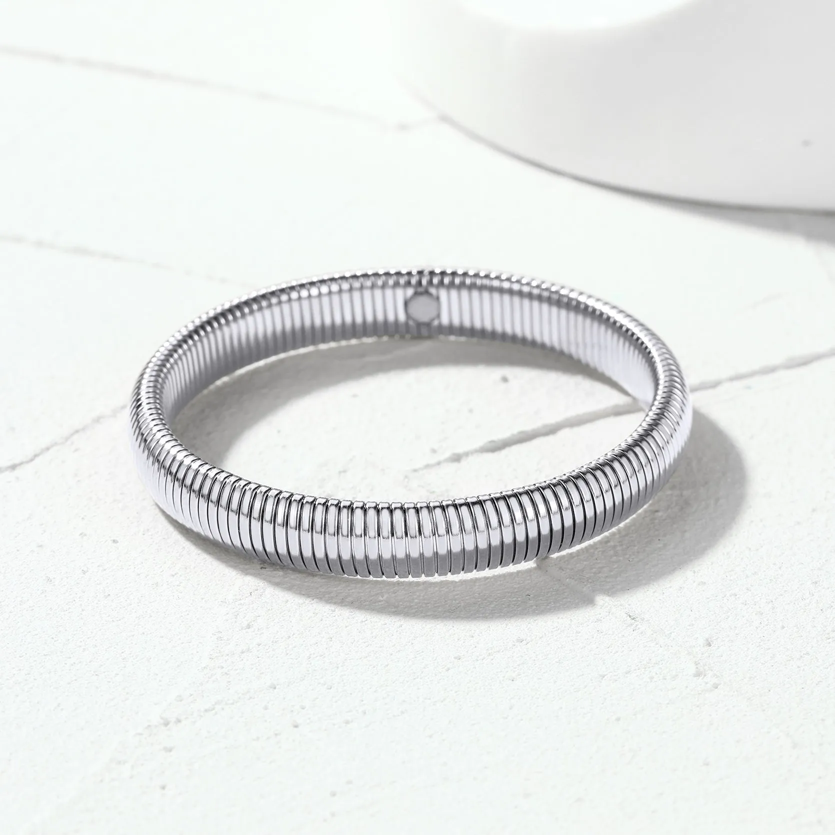 Stretch Chain Bangle Bracelet for Women Men, 10/16/20mm Width sold by FaithHeart product image thumbnail 5