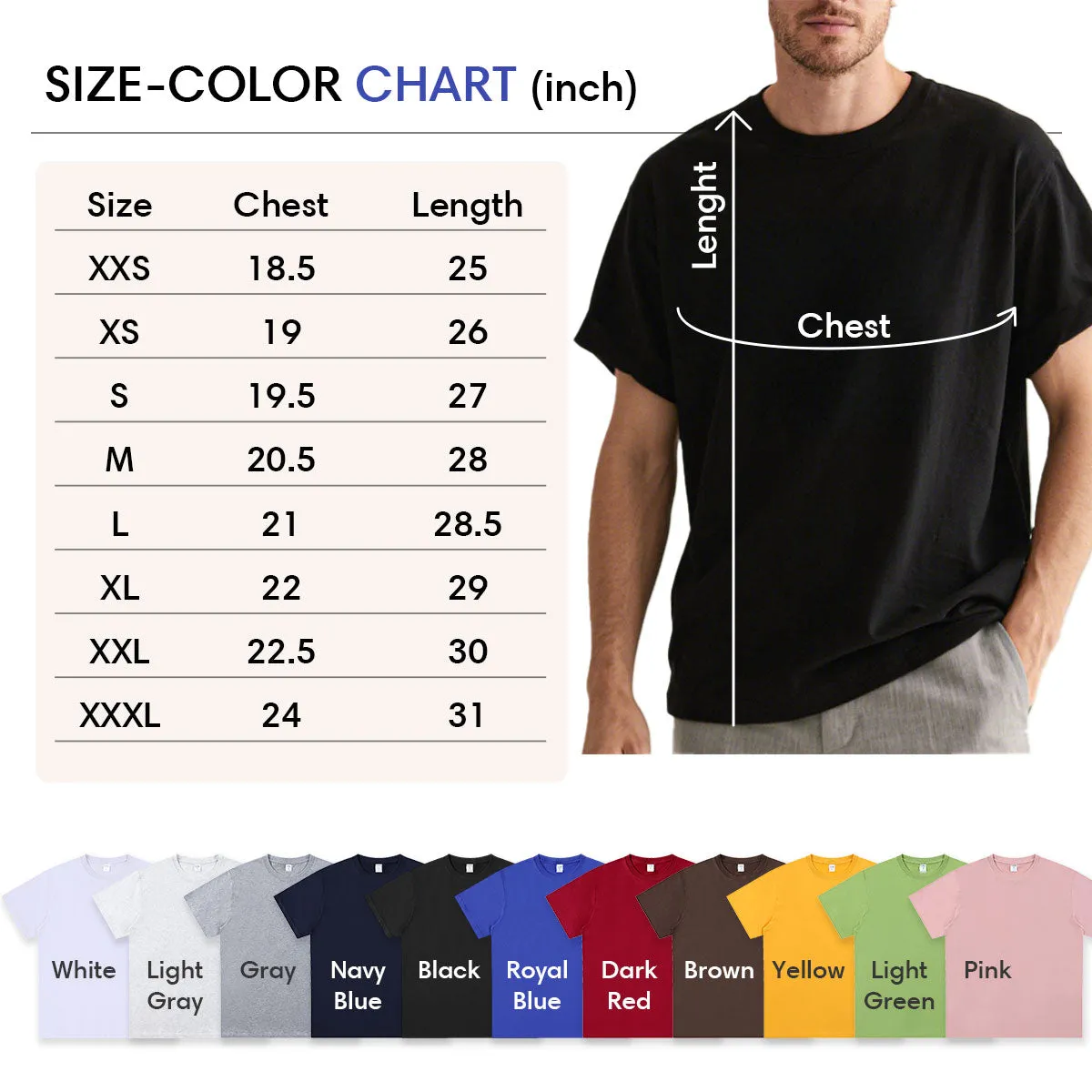 Custom Bootleg Tee Photo and Text T-Shirt, Unisex Cotton Tee sold by FaithHeart product image thumbnail 3