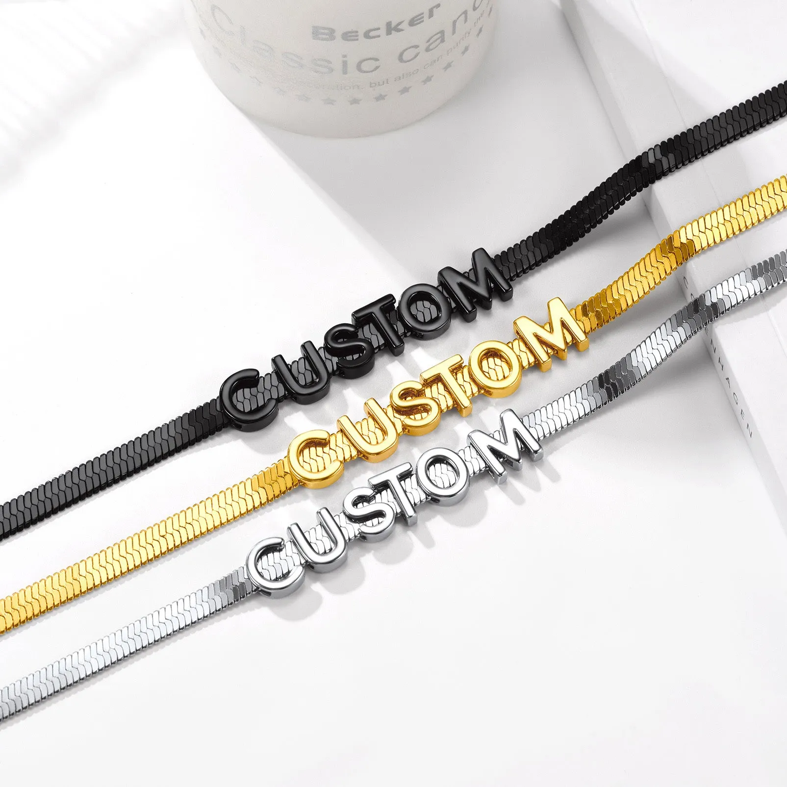 5MM Personalized Name Choker Chain Necklace for Men Women sold by FaithHeart product image thumbnail 5