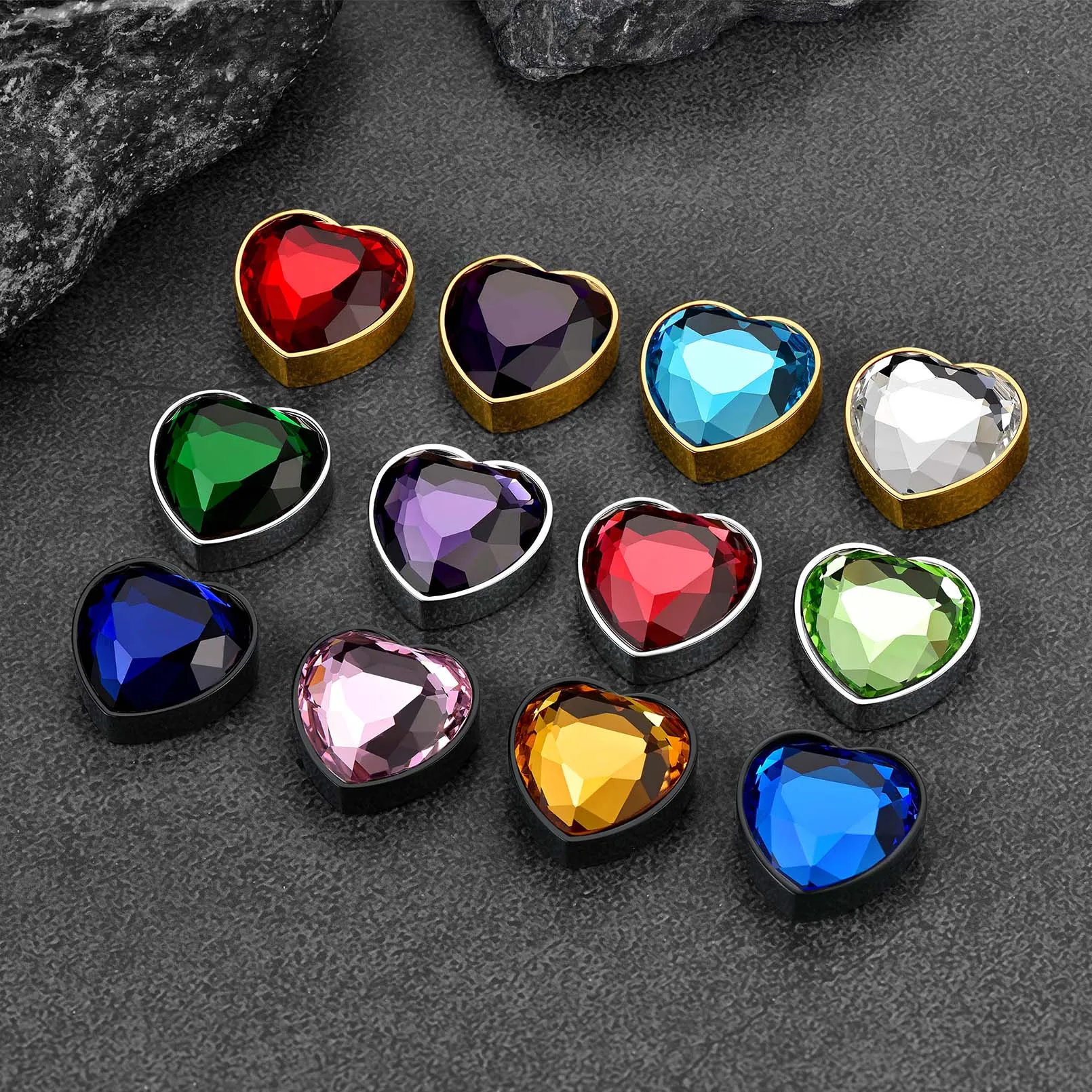 Personalized Cremation Heart Birthstone Urn Ashes Necklace for Women sold by FaithHeart product image thumbnail 5