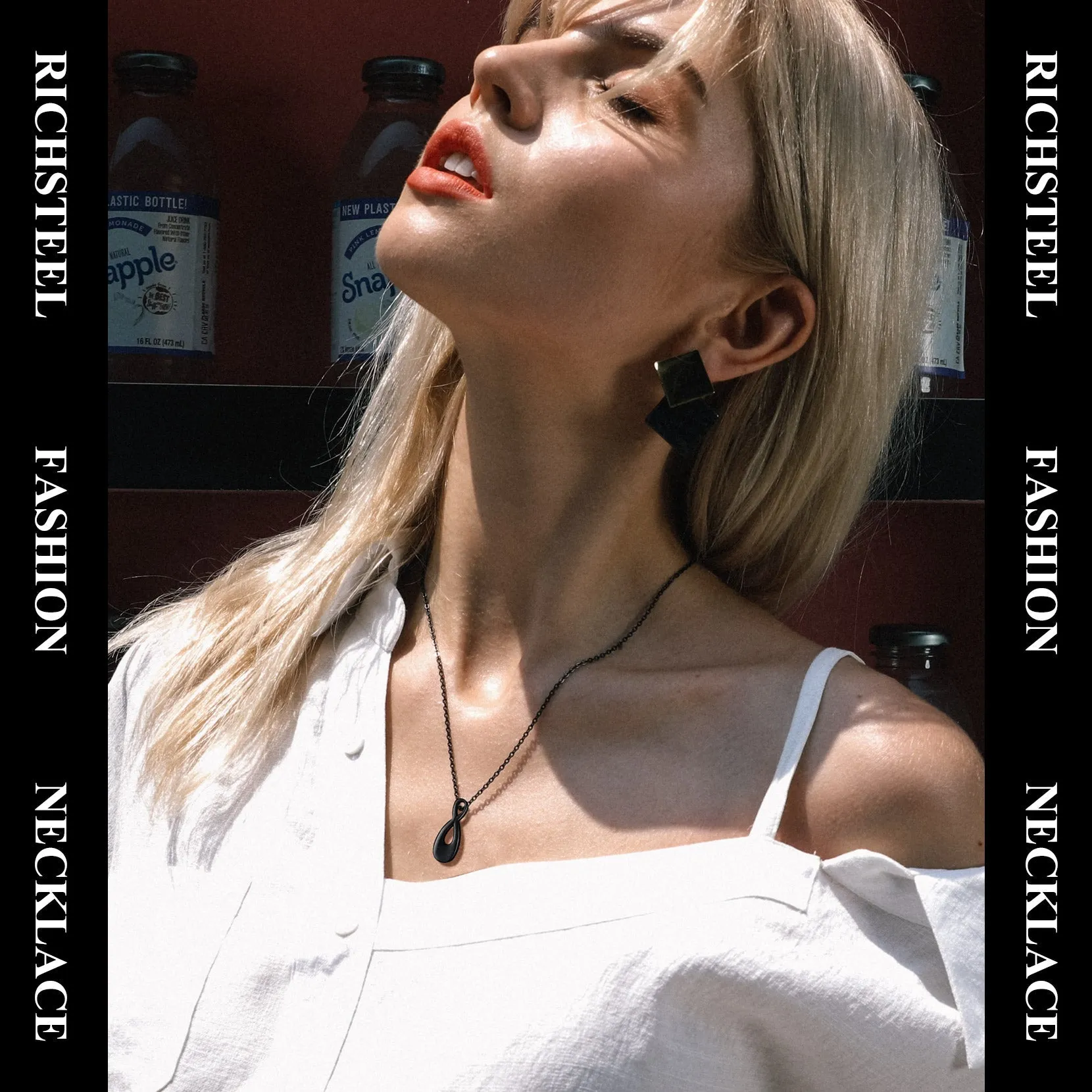 Customized Infinity Urn Necklace Cremation Jewelry for Ashes sold by FaithHeart product image thumbnail 3