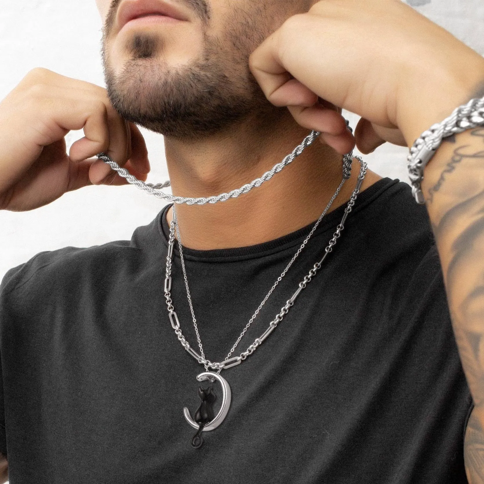 Customized Pet Cat Urn Necklace for Ashes Memorial Gift sold by FaithHeart product image thumbnail 2