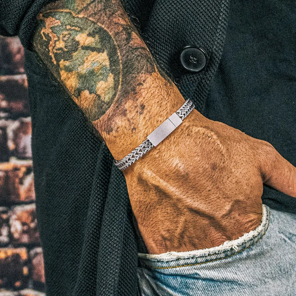 Franco Bracelet in Stainless Steel for Men sold by FaithHeart product image thumbnail 3