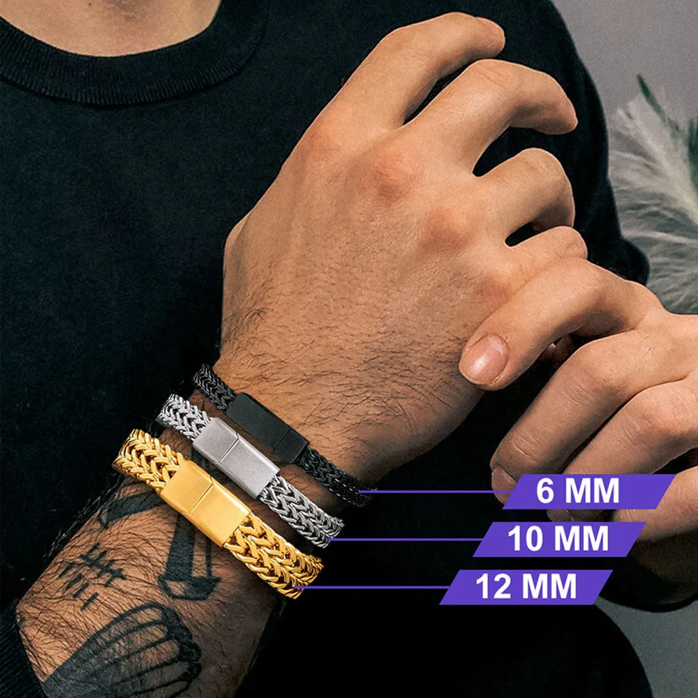 Franco Bracelet in Stainless Steel for Men sold by FaithHeart product image thumbnail 5